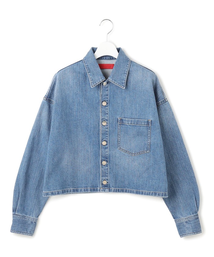【23AW NEW】FERRAGAMO_woman / デニム ジャケット / Blue 23AW NEW】FERRAGAMO_man / デニム ジャケット / Blue