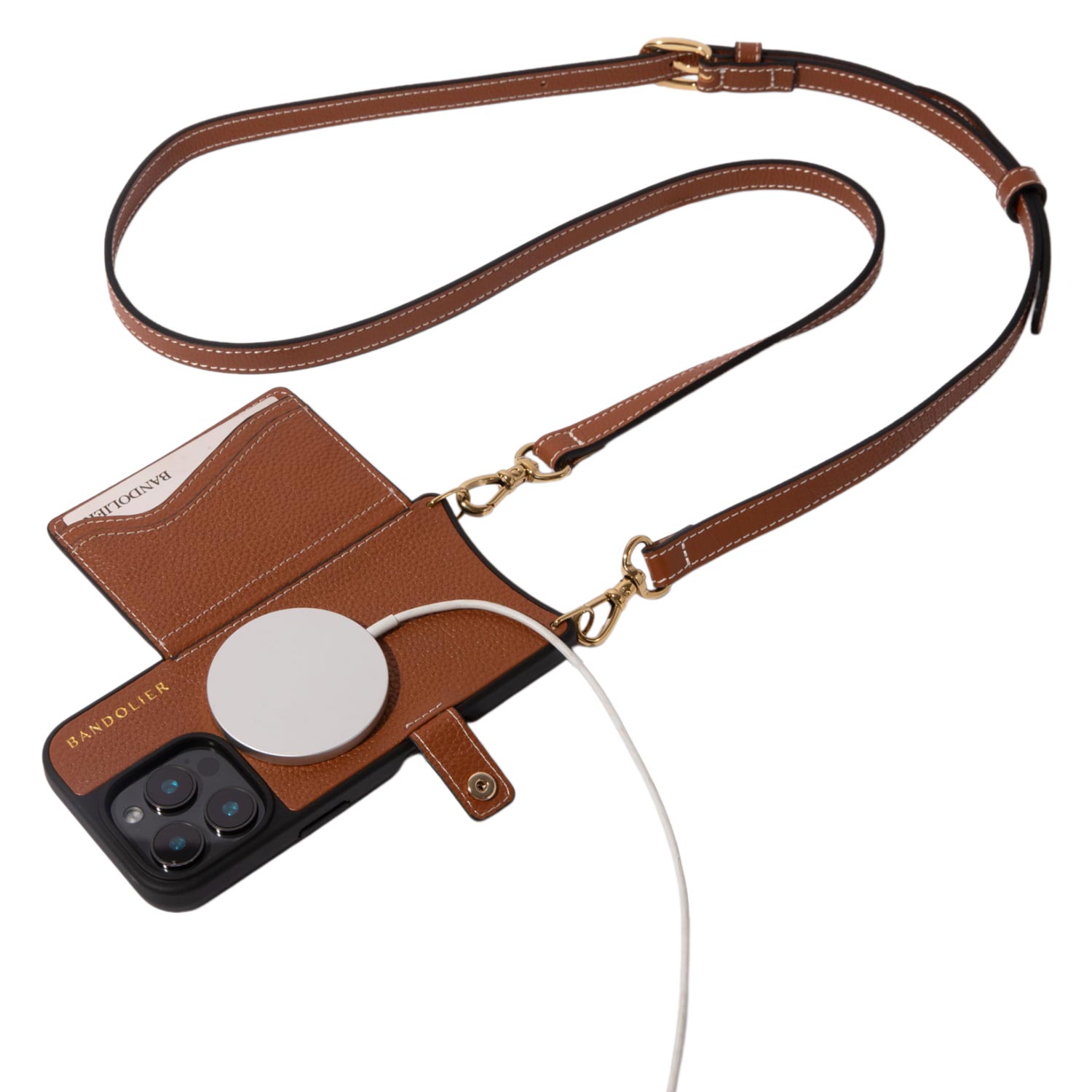 （人気品☆）BANDOLIER クロスボディ スマホケース Amazon.co.jp: BANDOLIER バンドリヤー iPhone 15 Pro ケース