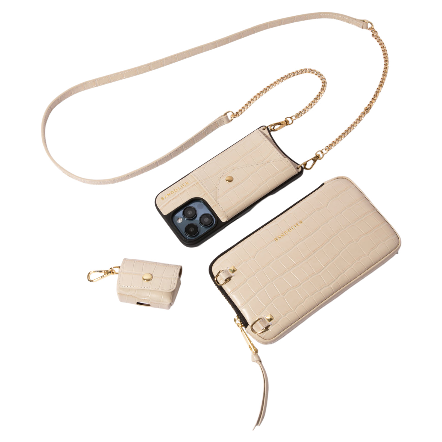 バンドリヤー BANDOLIER ポーチ 小物入れ スマホ スマートフォン