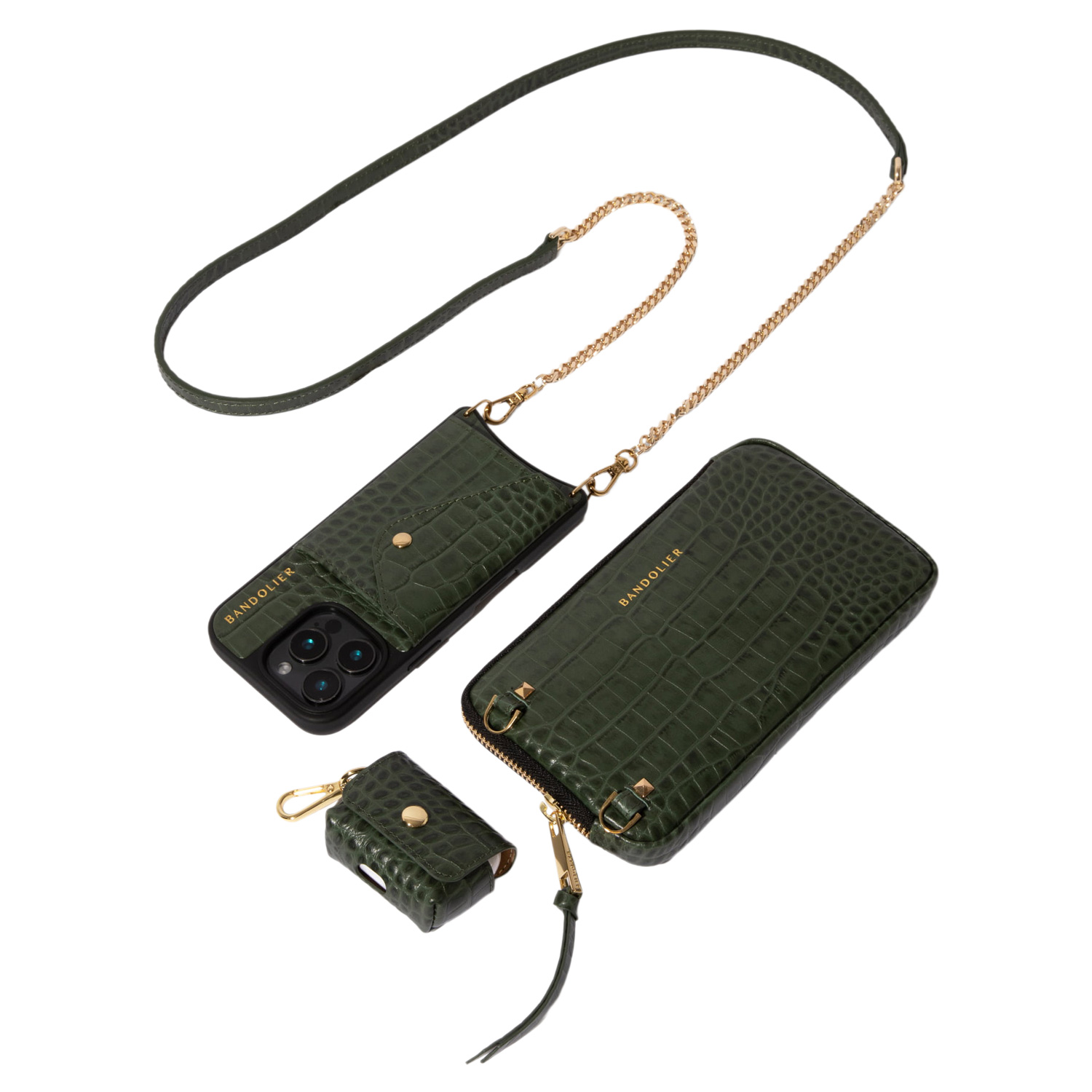 携帯しやすくコンパクト☆Bandolier☆ ハンドサニタイザーポーチ バンドリヤー BANDOLIER ポーチ 小物入れ スマホ スマートフォン