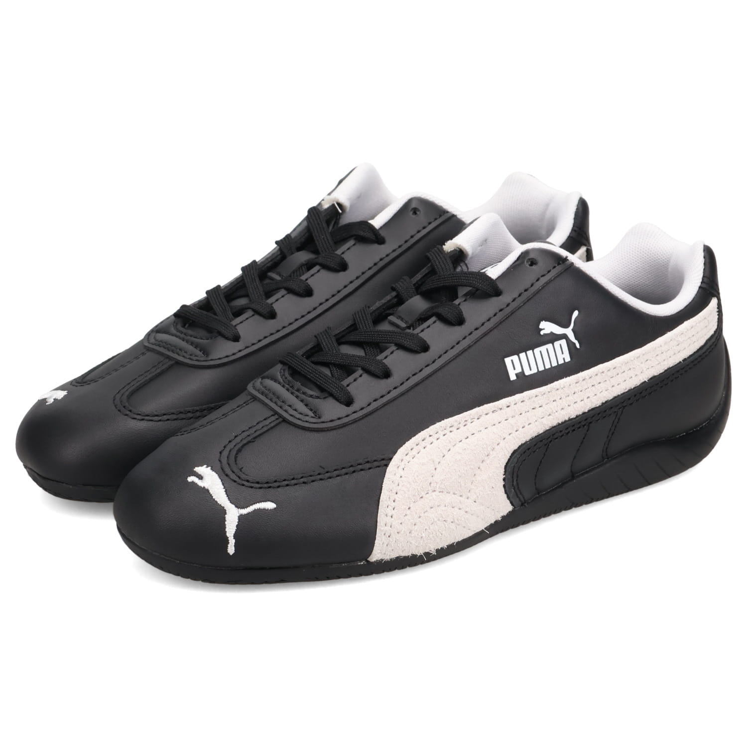 プーマスニーカーレディーススピードキャットLS23.5cmネイビーブルー PUMA プーマ スニーカー レディース 韓国ファッション 薄底