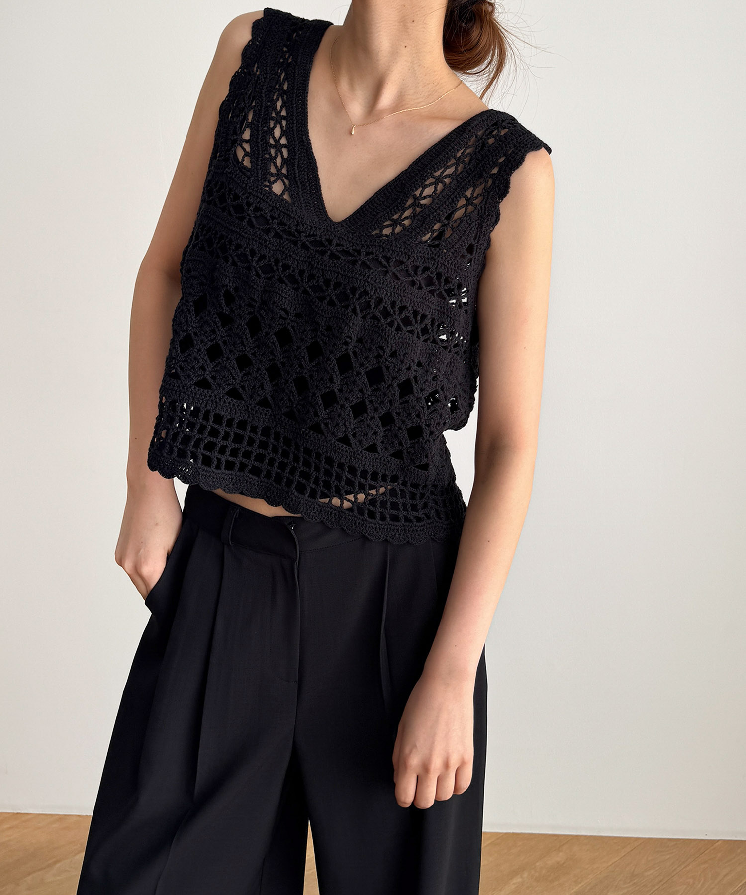 CANAL JEAN - 【美品】CANAL JEAN diggityギャザーブラウスく CANAL JEAN - 【美品】CANAL JEAN diggityギャザーブラウスくの