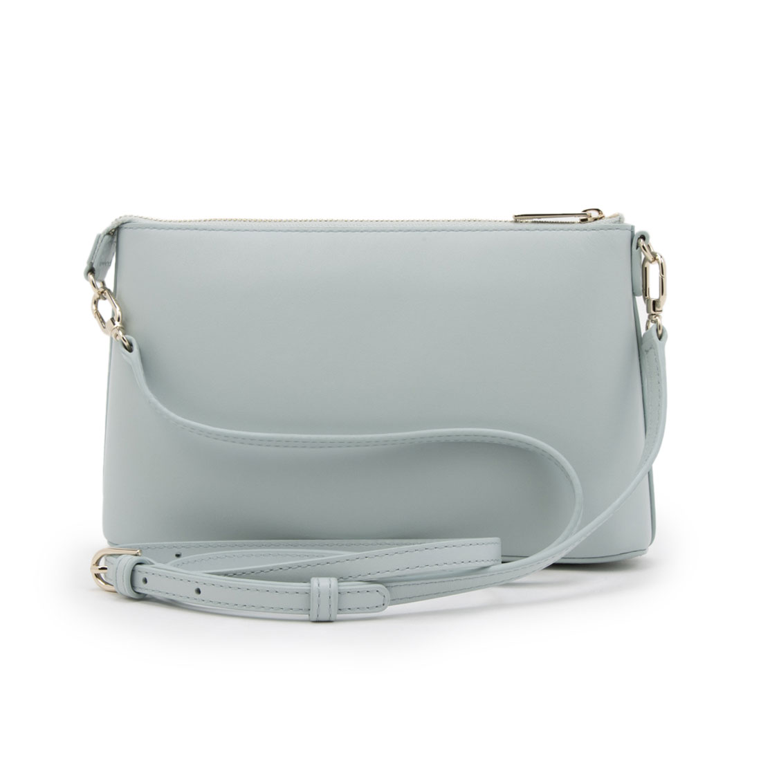 <美品>フルラ　FURLA バック FURLA フルラ ハンドバッグ ショルダーバッグ パイパー ベージュ
