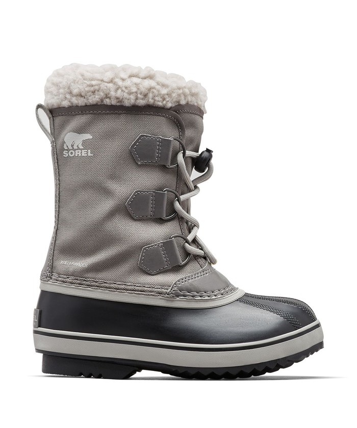 新品　SOREL ユートパックナイロン　キッズ　21cm グレー SOREL/ 【KIDS】ユートパックナイロン ウォータープルーフ