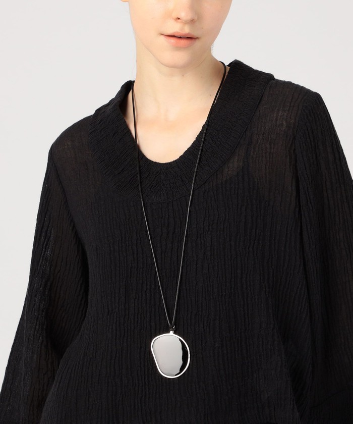 JAMIRAY BEAN STONE コードネックレス(508418134