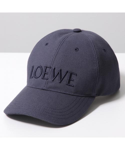 LOEWE ブラック ベースボールキャップ　ロゴ 楽天市場】ロエベ LOEWE ベースボールキャップ ブラック