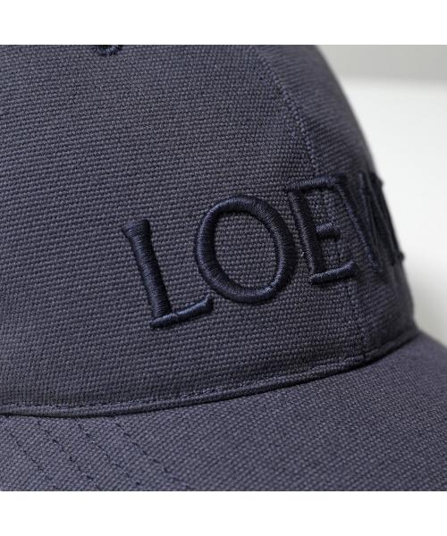 【美品】LOEWE 刺しゅうロゴ入り キャップ　ロエベ LOEWE ロエベ ベースボールキャップ キャップ 帽子 ロゴ 刺繍