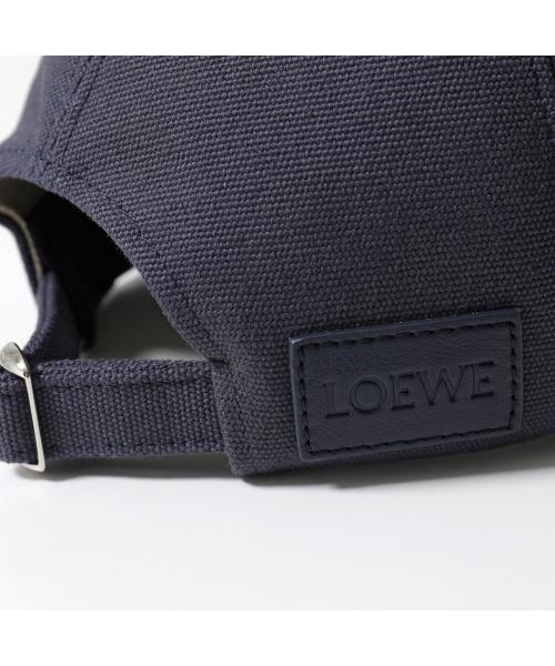LOEWE ブラック ベースボールキャップ　ロゴ 楽天市場】ロエベ LOEWE ベースボールキャップ ブラック