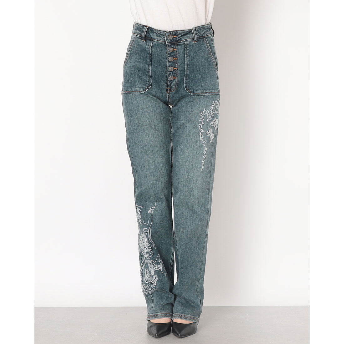 新品✨タグ付き♪デシグアル　定価15,900円　パンツ　サイズ46♡大特価‼️ DESIGUAL - 新品✨タグ付き♪定価15,900円 デシグアル パンツ36