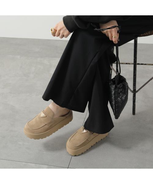VIP価格【PRADA】スエード ミュール スエード PRADA(プラダ) サンダル・ミュール(レディース) - 海外