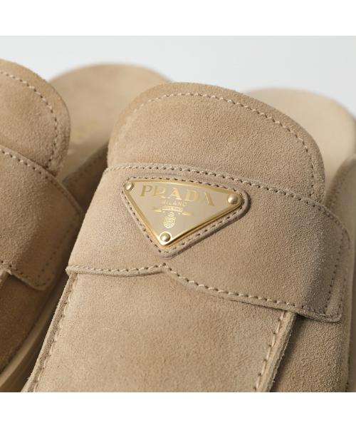 ◆完売前に◆【PRADA】スエード ミュール セール】プラダ PRADA PRADA ミュール 1XZ778 054 スエード