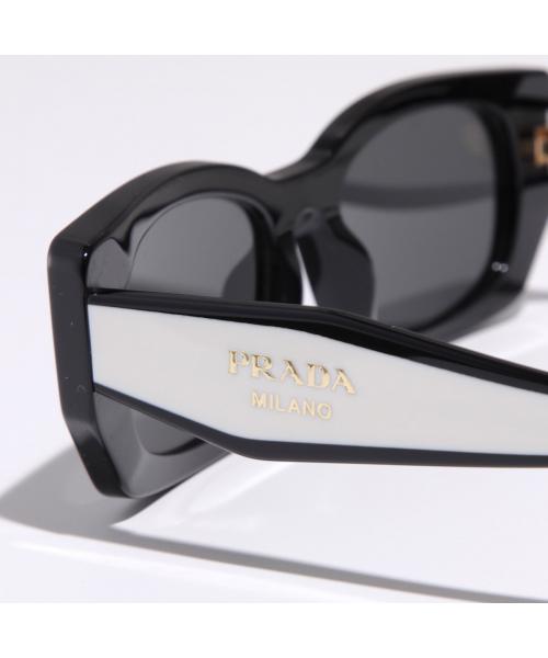 PRADA サングラス SPR B05 レクタングル型 ロゴ PRADA プラダ サングラス SPR B05 レディース レクタングル型