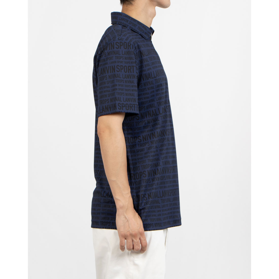 ランバン スポール LANVIN SPORT PARISデザインプリント半袖