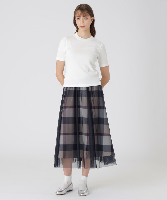 BLUE LABEL CRESTBRIDGE プレミアムコットンテレコカットソー BLUE LABEL CRESTBRIDGE（ブルーレーベルクレストブリッジ）の