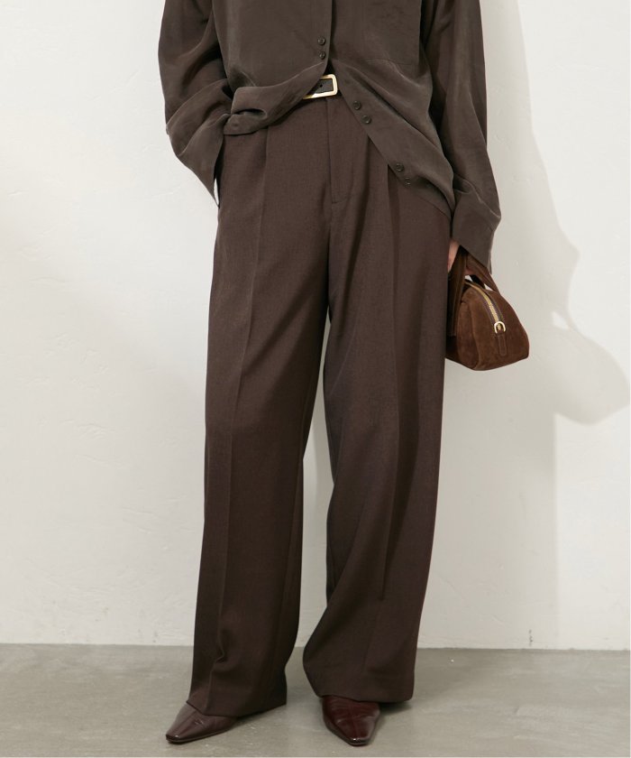 ジャーナルスタンダード　FOLL wool scene less slacks JOURNAL STANDARD MENSのコーディネートスナップ（FT）｜JOURNAL