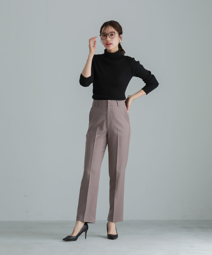★W32★ PT01 パンツ worn out elegance ストレッチ 白 ホワイトジョーラ WHITE JOOLA 【洗える・ストレッチ
