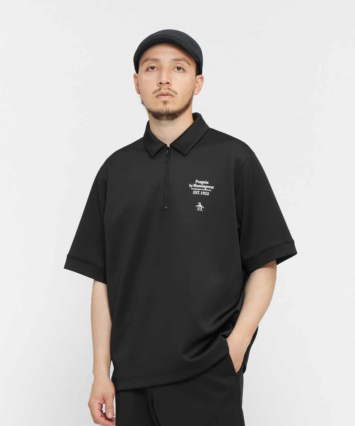 ペンギン マンシングウェア ニットポロ 黒 楽天市場】Penguin BY Munsingwear ペンギン バイ マンシング