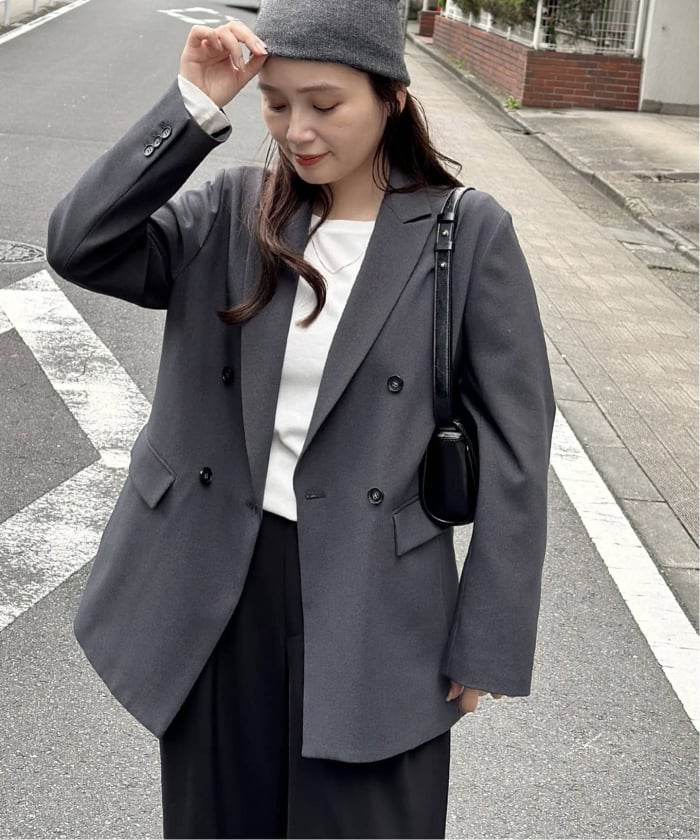 JOURNAL STANDARDウールライクストレッチジャケット 追加予約2》ウールライクストレッチジャケット（テーラード