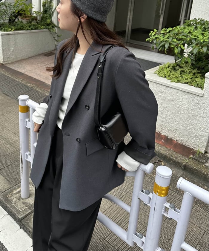 JOURNAL STANDARDウールライクストレッチジャケット 追加予約2》ウールライクストレッチジャケット（テーラード
