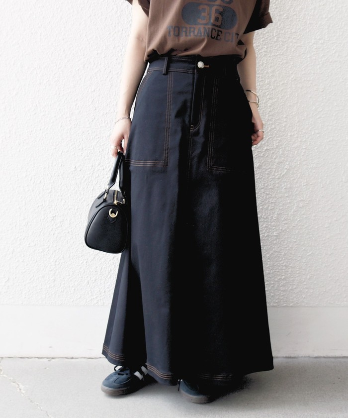 【yori】チノラップスカート 楽天市場】Semicouture セミクチュール ラップスカート CHLOE
