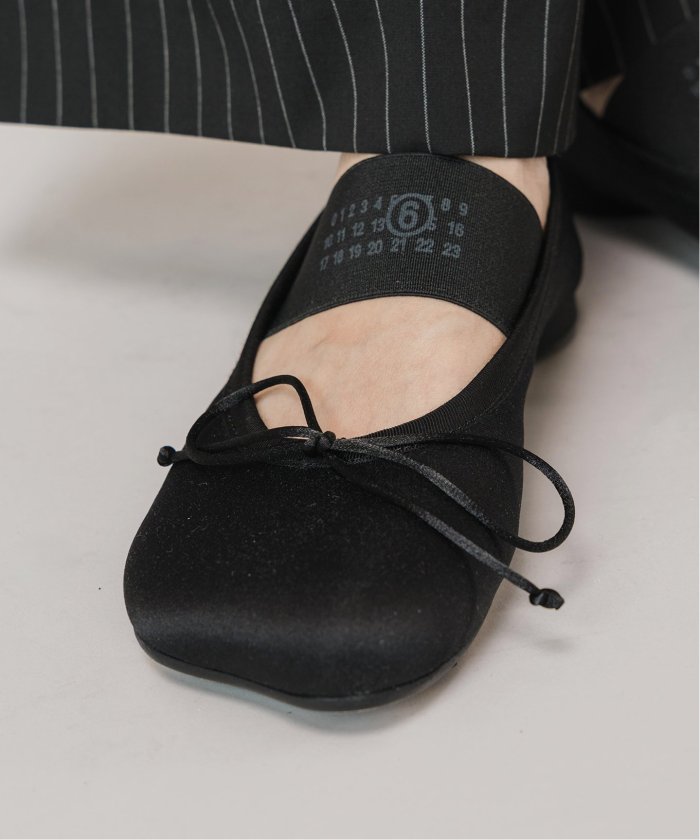 エムエム6 メゾン マルジェラ BALLET SHOE MM6 BALLET SHOE（バレエシューズ）｜MM6 Maison Margiela（ｴﾑｴﾑ