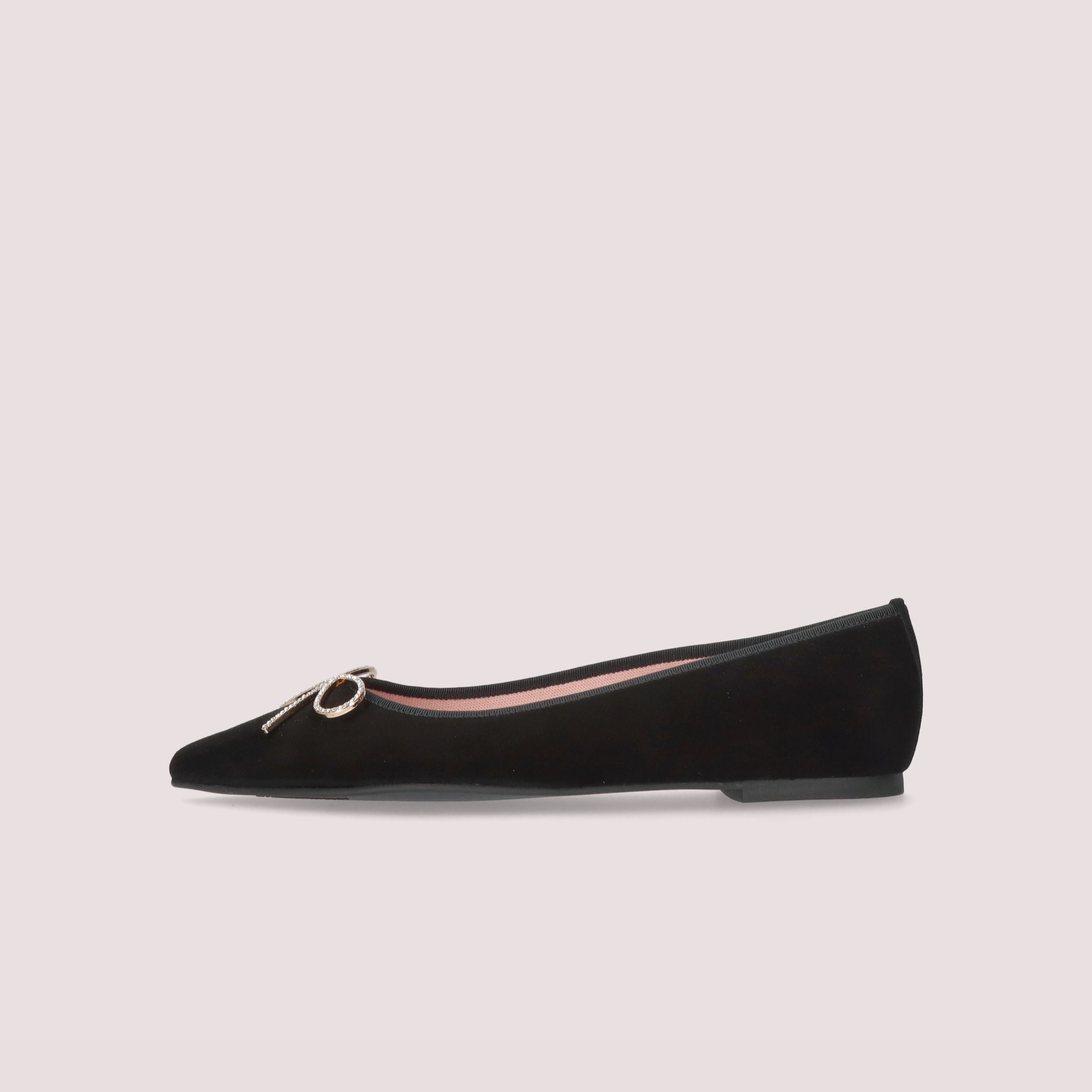 プリティ・バレリーナ Pretty Ballerinas ELLA suede crystal