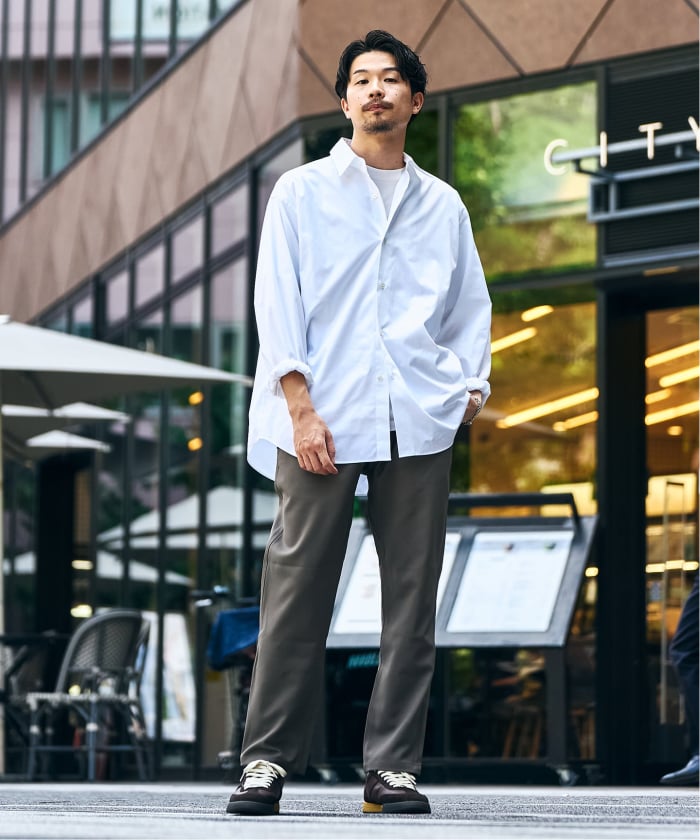 417EDIFICE 別注 GRAMICCI グラミチ パンツ L エディフィス GRAMICCI グラミチ 417別注 ツイルストレッチパンツ | 417