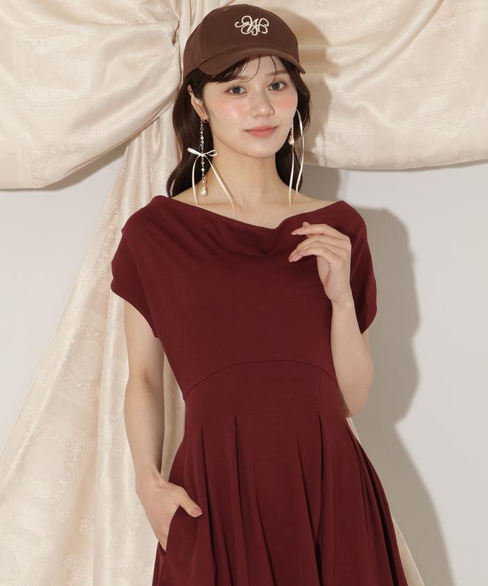 DVF New Jewel フィット＆フレアー ラップワンピース US2 フィント F i.n.t 【an another angelus】フロント開き小花柄