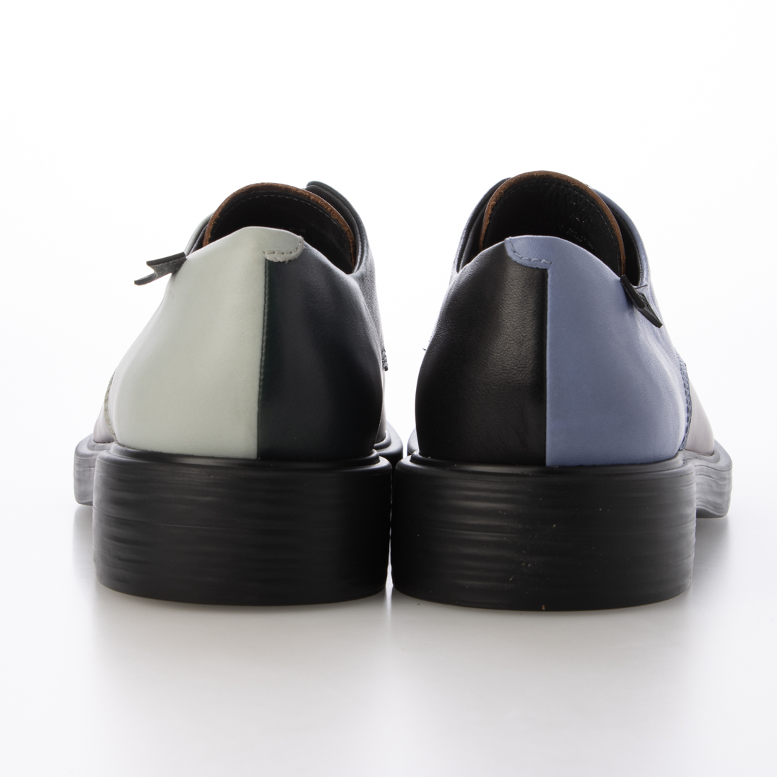 着用1回 CAMPER TWINS 革靴 プレーントゥ 厚底 40(25.5) CAMPER（シューズ） ビジネスシューズ 「カンペール」 TWINS
