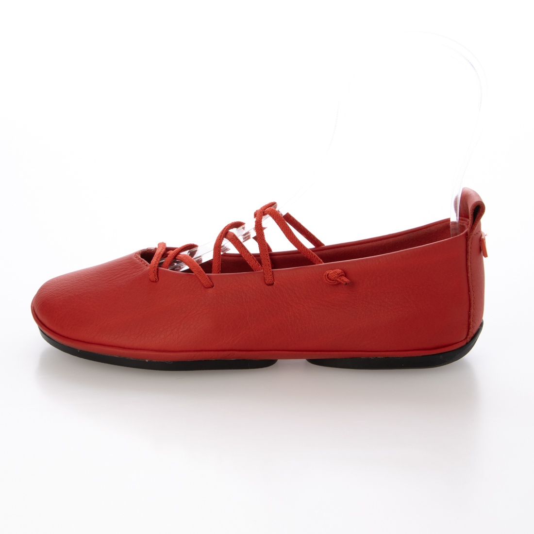 【美品】カンペール CAMPER フラット・バレエシューズ 赤 24cm カンペール CAMPER RIGHT NINA / フラットシューズ(508430491