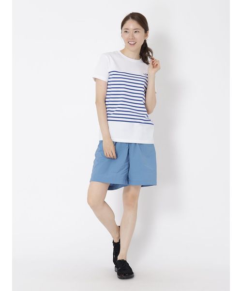 ザ・ノース・フェイス THE NORTH FACE S/S Panel Border Tee