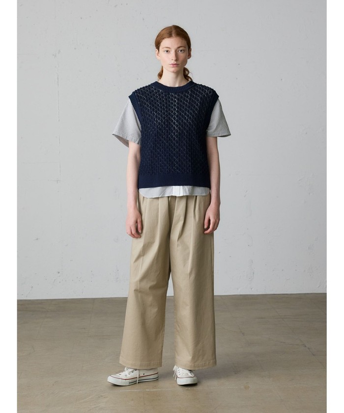 MidiUmi / ミディウミ MidiUmi クレリックストライプシャツ MidiUmi｜cleric stripe shirt - MidiUmi(ミディウミ