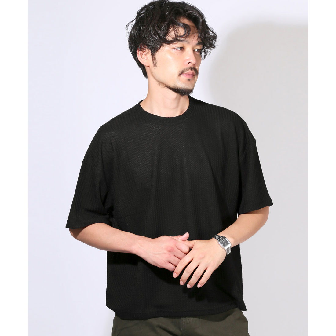 Tシャツ カップル ペアルック 男女兼用 半袖 クルーネック