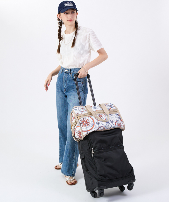 レスポートサック　CARRY-ON ROLLER キャリーケース　送料無料！ LeSportsac スーツケース CARRY-ON ROLLER フレッシュブラック