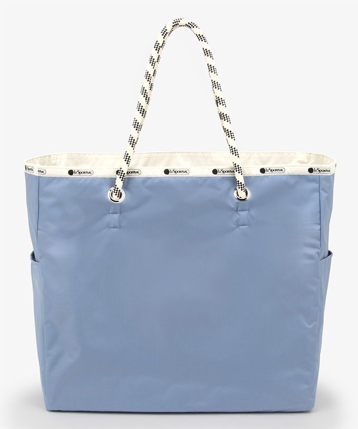 LeSportsac LARGE 2 WAY TOTEパール/フォッシルシャイン LARGE 2 WAY TOTE2ウェイスレートブルー/パールシャイン