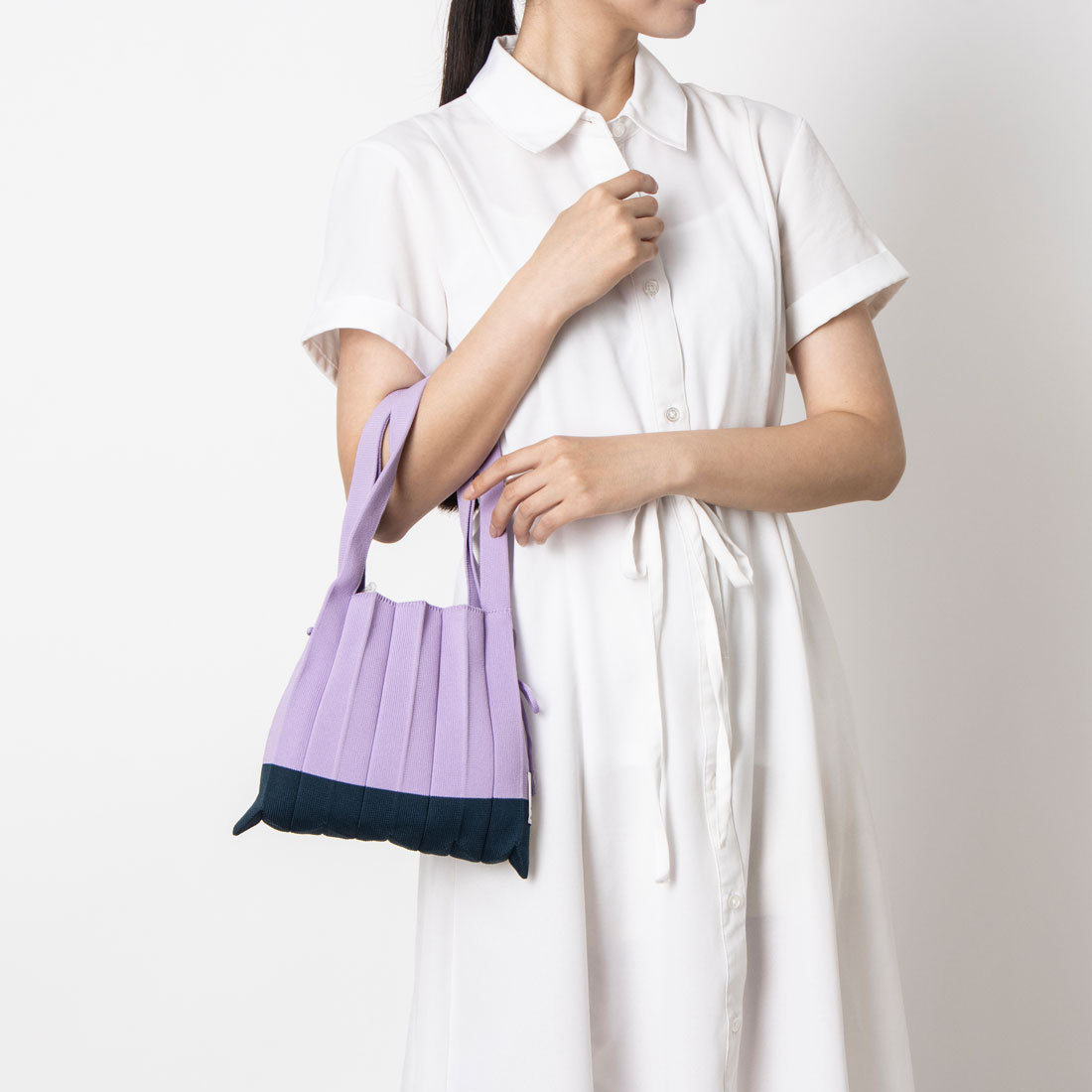 【新品未使用品】JOSEPH AND STACEY ラッキープリーツニット JOSEPH AND STACEY トートバッグ ラッキープリーツニット(L