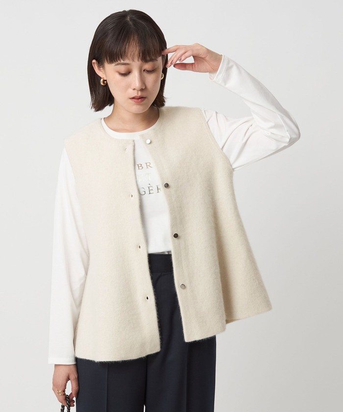 セール】FOXブレンド セッケツ ニット ジレ(508433520