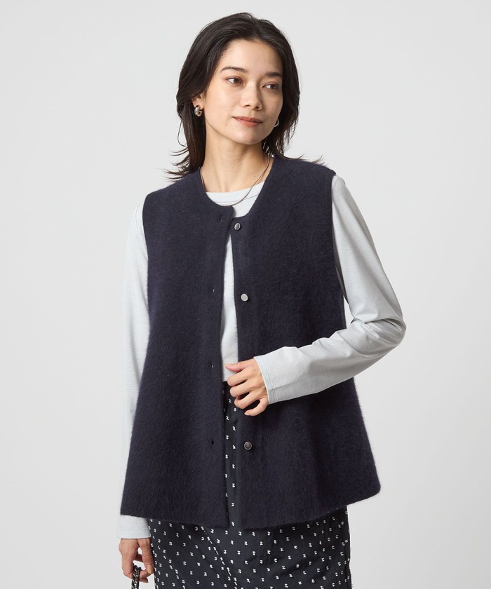 セール】FOXブレンド セッケツ ニット ジレ(508433520