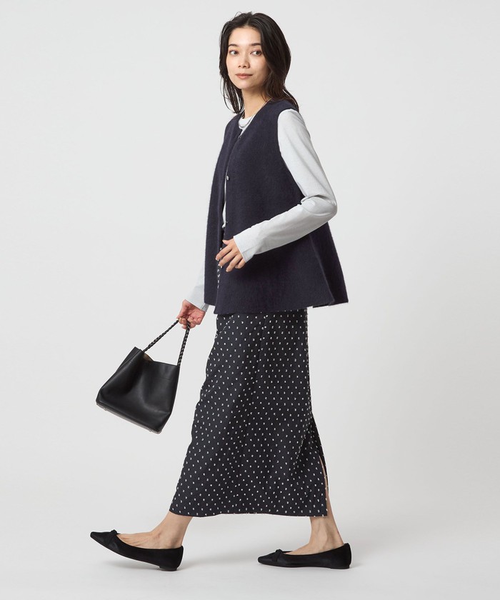 セール】FOXブレンド セッケツ ニット ジレ(508433520