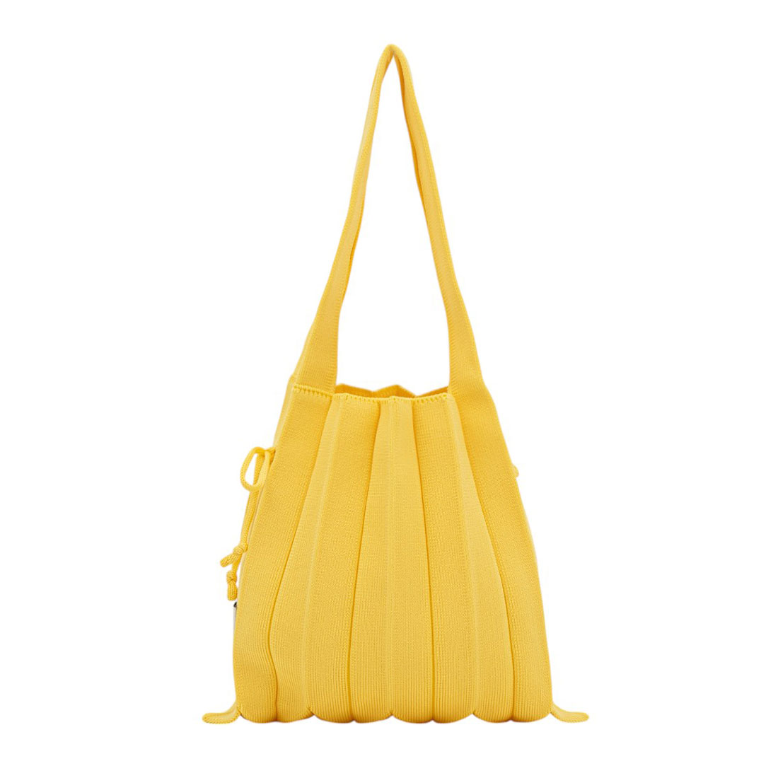 JOSEPH AND STACEY ラッキープリーツニットs レッド ラッキープリーツニットナノバッグ バルバドスレッド