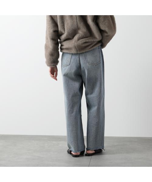 イエン YENN YENN デニムパンツ HIGH RISE TUCK WIDE PANTS Y222