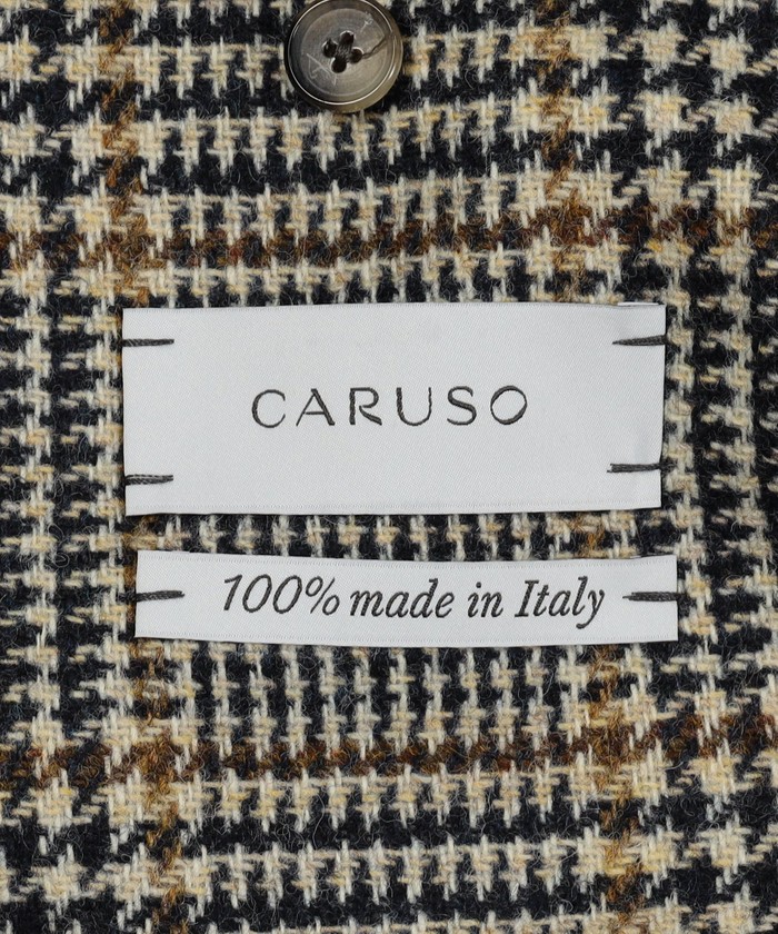 K*様 CARUSO tomorrowland別注 カセンティーノ生地 ポロコー 別注】CARUSO フォレスティエールジャケット