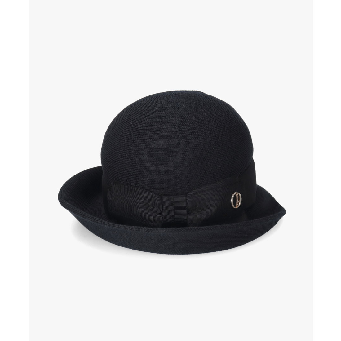 Chapeau d' O ブラック　Wide Ribbon TH Breton Chapeau d' O Wide Ribbon TH Breton | 56cm(56) BLACK(01