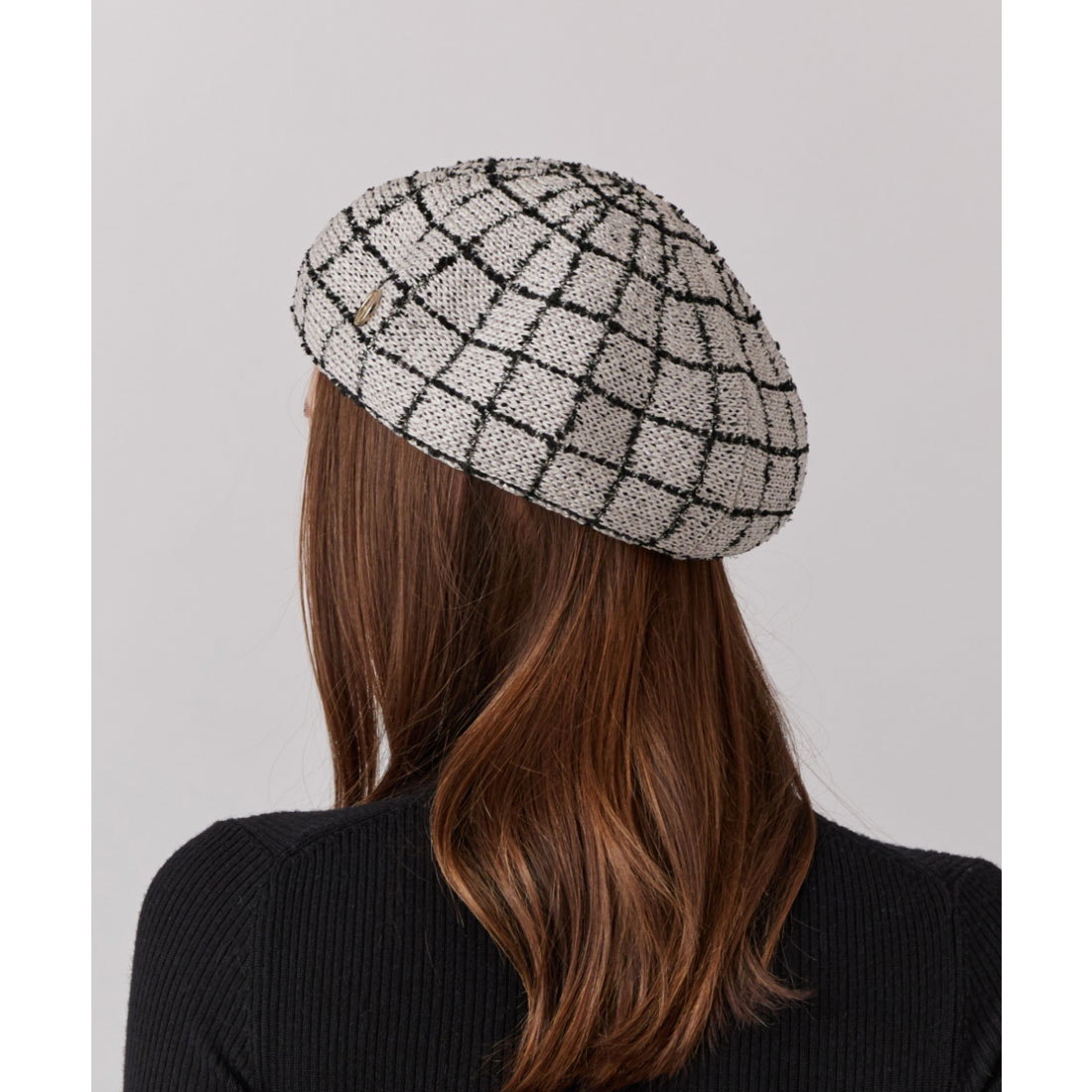 シャポー ド オー Chapeau d'O Chapeau d' O TM Check Tweed