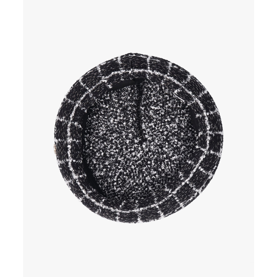 ［新品未使用］Chapeau d' O  Tweed Beret Chapeau d' O TM Tweedy Beret | 57.5cm(75) BLACK (01