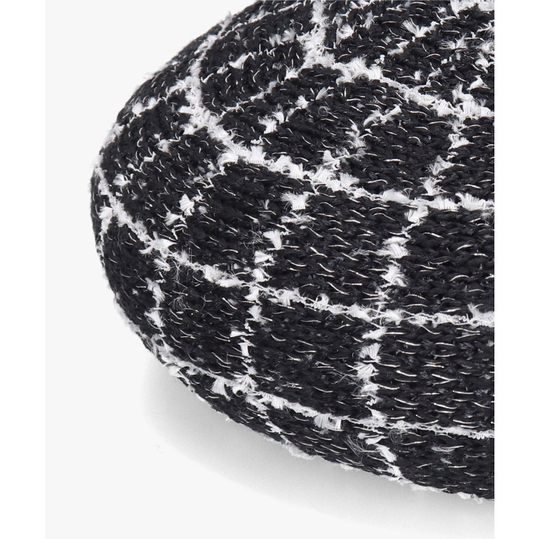 ［新品未使用］Chapeau d' O  Tweed Beret Chapeau d' O TM Tweedy Beret | 57.5cm(75) BLACK (01