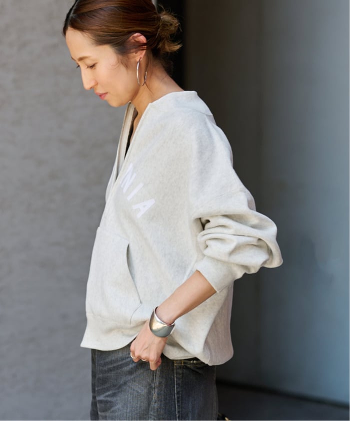 〇専用〇 フレームワーク Champion 別注 ハーフジップスウェット ≪予約≫Champion/チャンピオン 別注REVERSE WEAVE11.5OZロゴ