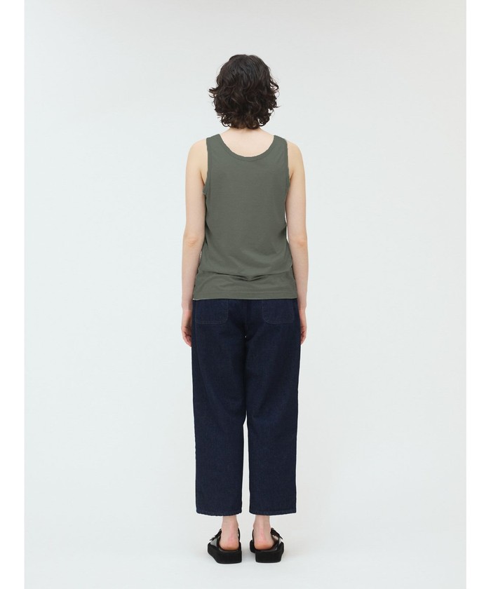 タンクトップ ノースリーブ mizuiro ind ベーシックリブタンクトップ レディース mizuiro ind ベーシックリブタンクトップ｜ MARcourt ONLINE