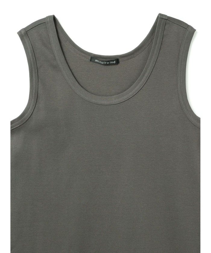 タンクトップ ノースリーブ mizuiro ind ベーシックリブタンクトップ レディース mizuiro ind ベーシックリブタンクトップ｜ MARcourt ONLINE