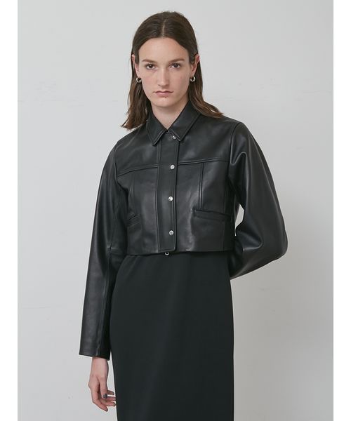 【美品】DACUTE サイズ50 ラムレザーブルゾン　ブラウン　イラリア製 楽天市場】ダクテ DACUTE Gジャン スエード トラッカー